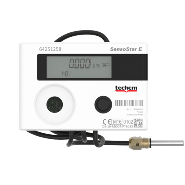Techem Dn20 Mekanik Radio4 Kalorimetre